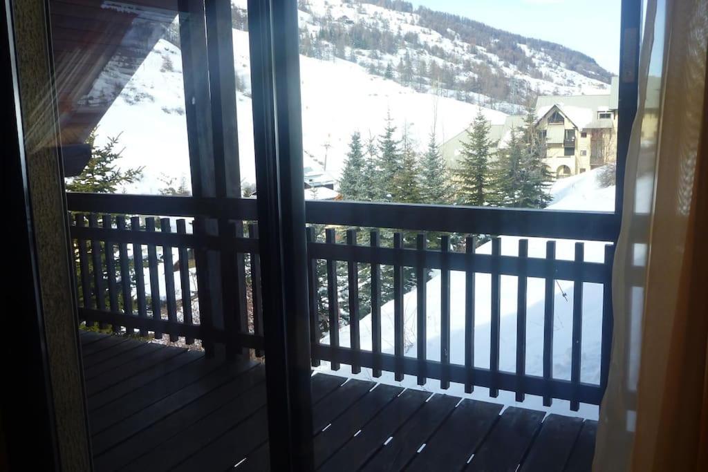 Duplex Avec Belle Terrasse Au Pied Des Pistes Leilighet Vars  Eksteriør bilde